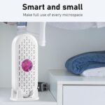 Mini Desumidificador para Banheiro, Carregamento USB Desumidificador Pequeno para Banheiro Desumidificador Elétrico Portátil para Armário de Sapatos Com Eficiência Aprimorada - Imagem 5