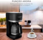 Cafeteira Elétrica Midea 1,5L com Delay Brew, Desligamento Automático e Aroma Boost – Design em Aço Inoxidável, Aquecimento Rápido de 1000W, 220V, CMD15P2 - Imagem 4