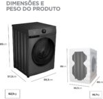 Máquina de Lavar 11kg Titanium Slim HealthGuard Conectada - Imagem 4