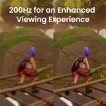 Monitor Gamer BenQ EW270Q com resolução 2K, cobertura de cor 90% P3, taxa de atualização de 200Hz e alto-falantes integrados de 5W para uma experiência audiovisual completa - Imagem 12