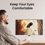 Monitor Gamer BenQ EW270Q com resolução 2K, cobertura de cor 90% P3, taxa de atualização de 200Hz e alto-falantes integrados de 5W para uma experiência audiovisual completa - Imagem 14