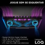 Notebook Gamer Lenovo LOQ E Core i5-13450HX, 8GB, 512GB SSD, RTX 3050 6GB, 15.6" 144Hz, Linux 83KHS00000 - Imagem 8