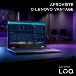 Notebook Gamer Lenovo LOQ E Core i5-13450HX, 8GB, 512GB SSD, RTX 3050 6GB, 15.6" 144Hz, Linux 83KHS00000 - Imagem 10