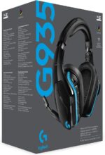 Headset Gamer Sem Fio Logitech G935 7.1 Dolby Surround com RGB LIGHTSYNC, Drivers de Áudio Avançados e Bateria Recarregável para PC, PlayStation, Xbox e Nintendo Switch - Imagem 10