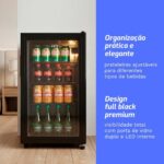Frigobar Expositor Vertical Hq 85fbpv2 Preto 85l 220v - Imagem 4
