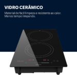 Oster Cooktop por Indução, 2 Bocas, Touch Screen 2 em 1, 220V, OTOP202 - Imagem 9