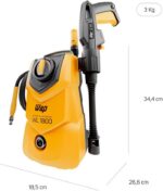 WAP Lavadora de Alta Pressão WL 1800 360L/h Portátil, com Jato em Leque e Concentrado 1500psi 1400W 220V - Imagem 12