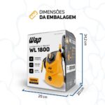 WAP Lavadora de Alta Pressão WL 1800 360L/h Portátil, com Jato em Leque e Concentrado 1500psi 1400W 220V - Imagem 14