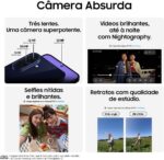 Celular Samsung Galaxy A57 5G 128GB, 8GB RAM, Recursos AI (Cinza) - Imagem 5