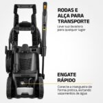 MONDIAL Lavadora de Alta Pressão Aqua Power III, Cinza/Amarelo, 1800W, 220V - LAP-03-GY - Imagem 5
