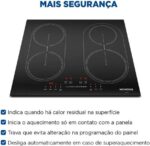 MONDIAL Cooktop por Indução 4 bocas, Preto, 7000W, 220V - CTI-03 - Imagem 5