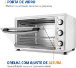 MONDIAL Forno Elétrico 52L Grand Family II, Branco/Inox, 1800W, 110V - FRN-52-W - Imagem 7
