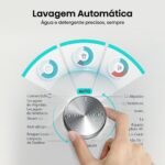 Hisense Lava e Seca, 13kg Lavagem/8kg Secagem, Wi-Fi, Steam, 13 Programas, Motor Inverter, Painel Touch, Branca WD3S13-127V - Imagem 3