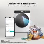 Hisense Lava e Seca, 13kg Lavagem/8kg Secagem, Wi-Fi, Steam, 13 Programas, Motor Inverter, Painel Touch, Branca WD3S13-127V - Imagem 5
