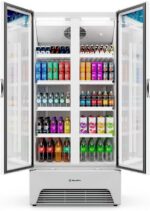 Refrigerador Expositor Vertical Metalfrio 752 Litros Porta Dupla Slim Branco Vb70 220v - Imagem 7