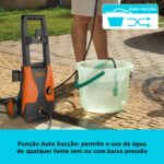 BLACK+DECKER Lavadora de Alta Pressão, Elétrica, com Mangueira, Função Auto Aspirante, Modelo PW1450TDL, 220V - Imagem 5