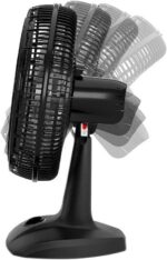 Philco - Ventilador de Mesa Philco, 3 Velocidades, 150 W Turbo - PVT41A - Imagem 3