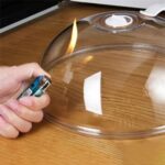 Tampa Protetora para Micro-ondas Transparente com válvula, alça e Resistente a Altas Temperaturas Proteção Anti Respingo de Alimentos - Imagem 6