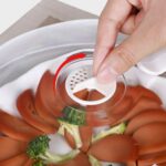 Tampa Protetora para Micro-ondas Transparente com válvula, alça e Resistente a Altas Temperaturas Proteção Anti Respingo de Alimentos - Imagem 8