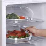 Tampa Protetora para Micro-ondas Transparente com válvula, alça e Resistente a Altas Temperaturas Proteção Anti Respingo de Alimentos - Imagem 9