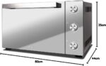Forno Elétrico Philco 50l Cinza Espelhado Full Glass PFE50PE 220V - Imagem 8