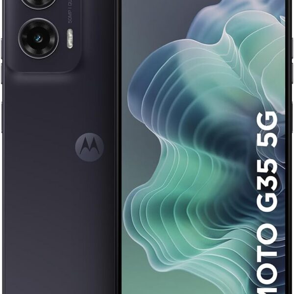 Smartphone Motorola Moto g35 5G - 128GB 12GB (4GB RAM+8GB Ram Boost) e Camera 50MP com AI NFC Tela 6.7" com Superbrilho - Garfite