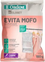 Ordene - Evita Mofo Desumidificador para Armário, Aroma de Lavanda, Pacote de 180g, Linha My Closet