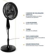 Ventilador de Coluna Britânia 6 Pás de 30cm 75W BVC31A 127V - Imagem 3