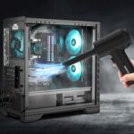 Aspirador de pó sem fio portátil coletor de pó doméstico 2 em 1 soprador de sucção,55000 RPM Espanador de ar comprimido/soprador de ar sem fio - Imagem 3