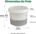 Potes para Desumidificador Antimofo de Armários e Gavetas - 5 ou 10 Unid (10) - Imagem 3