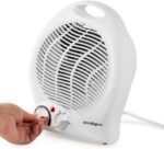 Good&Go Aquecedor Elétrico 127V Doméstico 1500W Portátil GG-AQ01 Branco Plástico Resistente - Imagem 7