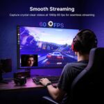 NexiGo N680E Pro, Webcam 4K com anel de luz - Imagem 5