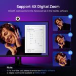 NexiGo N680E Pro, Webcam 4K com anel de luz - Imagem 8