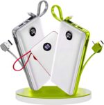 Power Bank 20000mAh com cabos premium: carregamento rápido e universal para celular, tablet e acessórios. - Imagem 5