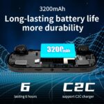 RG40XX H portátil retrô: tela IPS 4, Wi-Fi, Bluetooth, saída HD e bateria duradoura. - Imagem 4