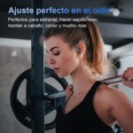 Fones esportivos sem fio Bluetooth com 75h de bateria, ENC, microfone HD e IP7 para treinos e chamadas claras - Imagem 9