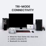 GameSir G7 Pro: controle tri-mode sem fio com Hall Effect, anti-drift e 1000Hz para Xbox, PC e Android - Imagem 3