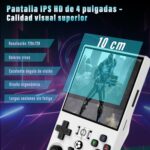 R36MAX Consola Retro Portátil com 15000+ jogos, 64GB e ecrã IPS 4: ideal para nostalgia e diversão sem internet - Imagem 3
