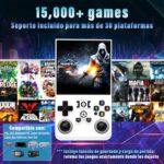 R36MAX Consola Retro Portátil com 15000+ jogos, 64GB e ecrã IPS 4: ideal para nostalgia e diversão sem internet - Imagem 4