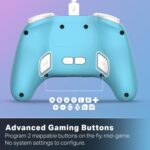 Controle PowerA Advantage Mushroom Kingdom para Nintendo Switch 2: precisão Hall, botões mapeáveis e áudio integrado para jogar melhor. - Imagem 3