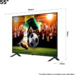 Smart TV 4K 55 LG QNED 55QNED80 com α7 AI Gen8, Alexa integrada e design super slim para imagem superior e compra inteligente - Imagem 8