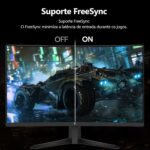 Monitor Gamer Curvo 27 polegadas Z-Edge, FHD 1080P, 300 Hz, 280 Hz e 240 Hz, monitor pc 1500R, MPRT de 1 ms, 2 portas DP 1.4 e 2 portas HDMI 2.0, Ajuste de Inclinação, Suporte VESA, Sem Bordas - Imagem 3