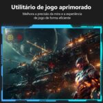 Monitor Gamer Curvo 27 polegadas Z-Edge, FHD 1080P, 300 Hz, 280 Hz e 240 Hz, monitor pc 1500R, MPRT de 1 ms, 2 portas DP 1.4 e 2 portas HDMI 2.0, Ajuste de Inclinação, Suporte VESA, Sem Bordas - Imagem 7