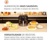 MONDIAL Fritadeira Sem Óleo Air Fryer Digital 5L, Preto, 2000W, 110V - AF-50-DV - Imagem 8