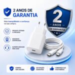 Carregador Turbo 30W Fast Power com cabo USB-C reforçado, compatível com iPhone 15/16/17 e Android, carregamento rápido seguro. - Imagem 6