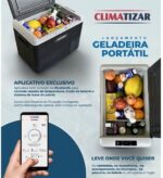 Geladeira Smart Portátil Caminhão Motorhome Camping Quadrivolt 40L App Bluetooth 12v 24v 110v 220v - Imagem 4