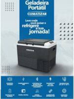 Geladeira Smart Portátil Caminhão Motorhome Camping Quadrivolt 40L App Bluetooth 12v 24v 110v 220v - Imagem 6