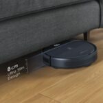 Electrolux Aspirador de po robo 2h20min controle remoto base carregamento bateria longa duração automatico varre aspira passa pano úmido ERB40 bivolt grafite sensor antiqueda - Imagem 17