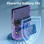 RG36S Roxo portátil: 5400+ jogos clássicos, tela IPS 3,5 e bateria duradoura para jogar em qualquer lugar - Imagem 3