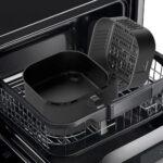 Fritadeira Midea Air Fryer 5,5L, design de dois botões, ampla faixa de temperatura de 80°C a 200°C, cesto antiaderente e prato para vegetais, 1900W, 110V, FWM55P1 - Imagem 3